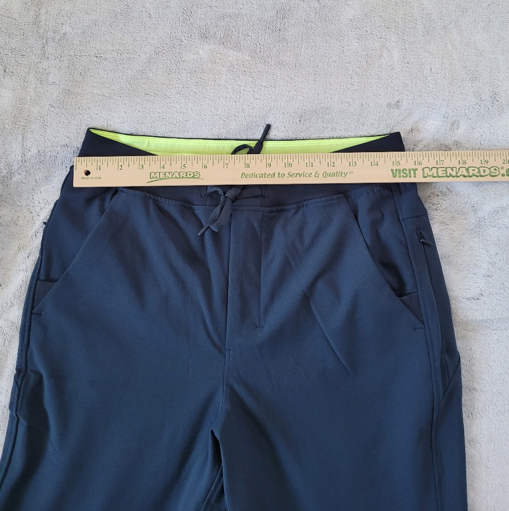 Birddogs Joggers Mens Large Navy Blue Built-in Liner Pockets Performance Pants - Picture 5 of 16